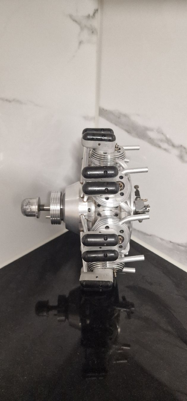 Modellismo RC: Technopower C Serie 9 Zylinder Sternmotor Flugmotor – Usato da Rorschacherberg venduto da proudschweiz 3