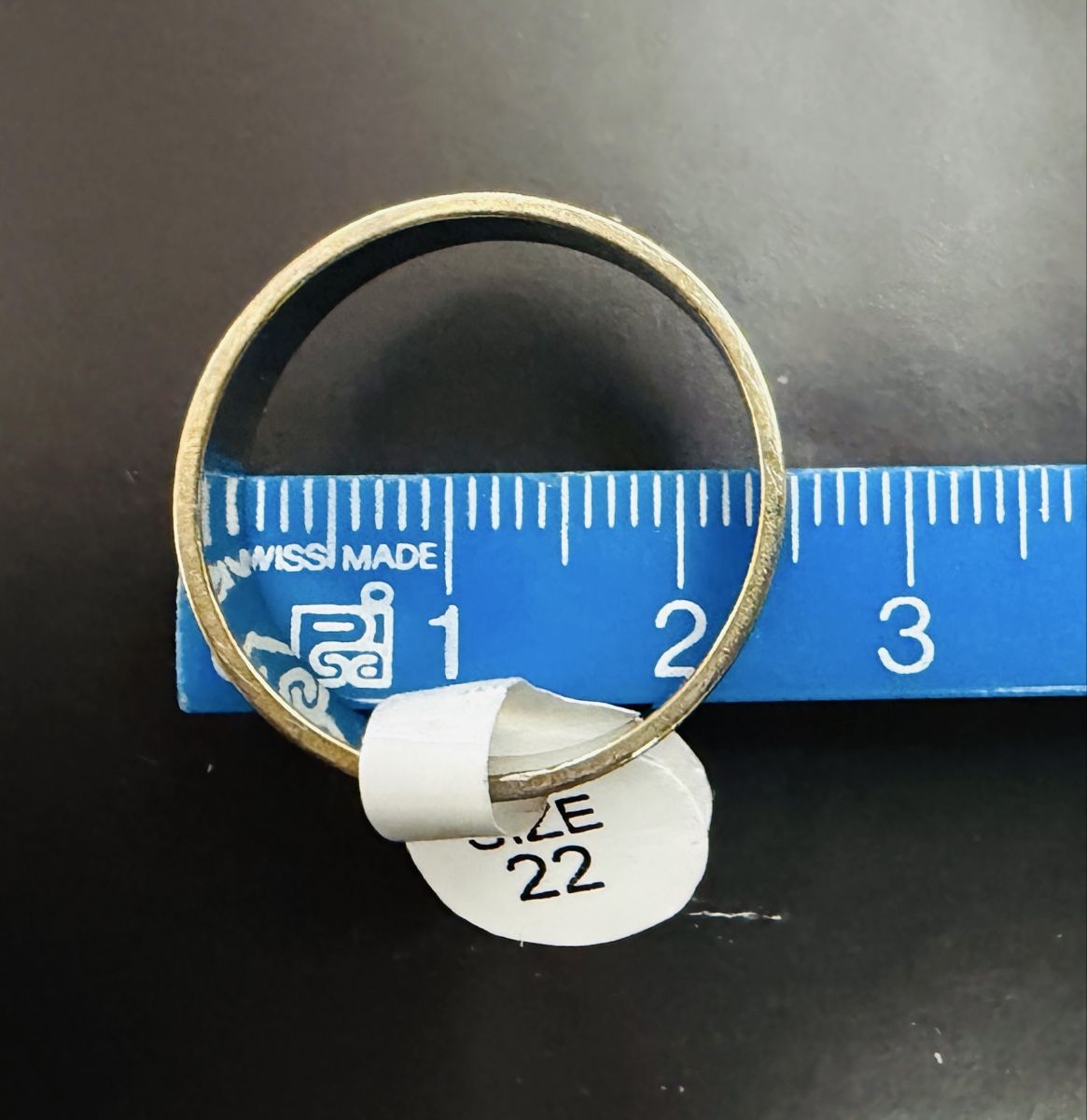 Anelli: Edelstahlring, Gold/Silber Design - Grösse 22 – Nuovo (secondo la descrizione) da Dietikon venduto da Emoruk 4