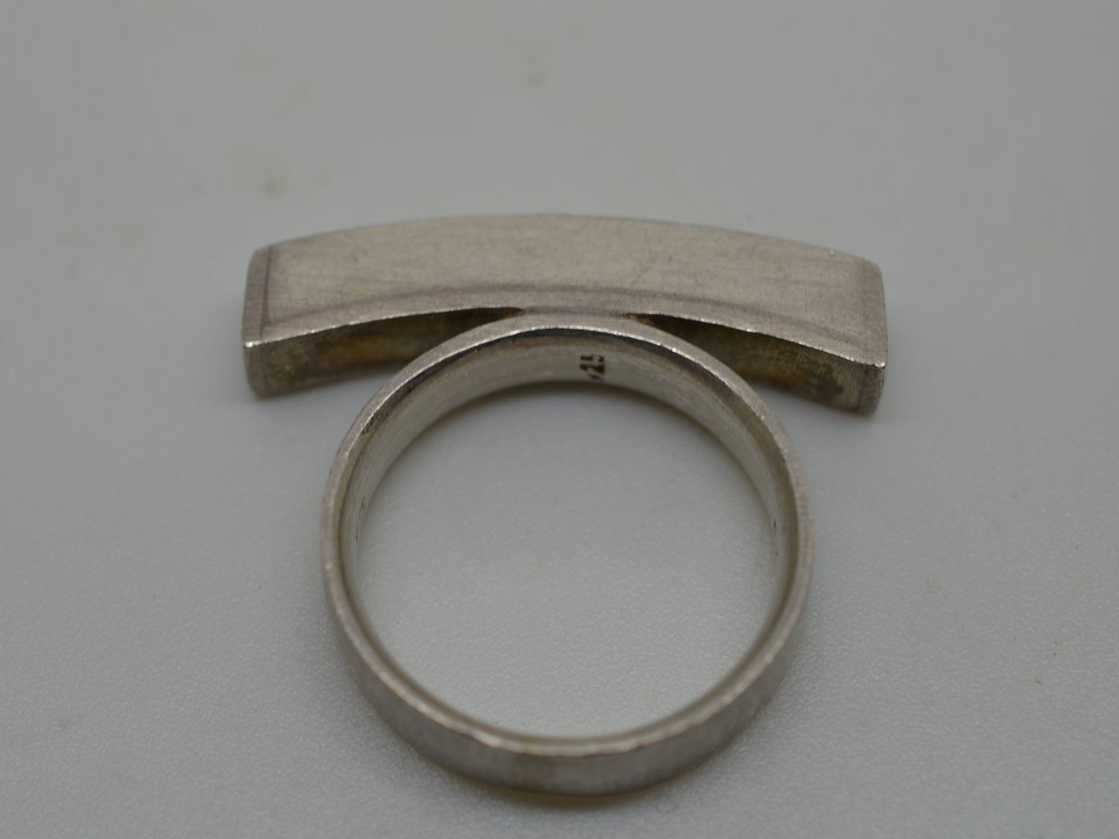 Anelli: Bague argent et doré 925 9.5gr – Usato da La Croix (Lutry) venduto da OMEGA07 2