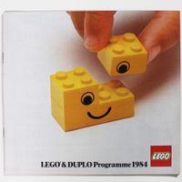 LEGO KATALOG 1984 - Ritter, Space, Fabuland, Eisenbahn...
