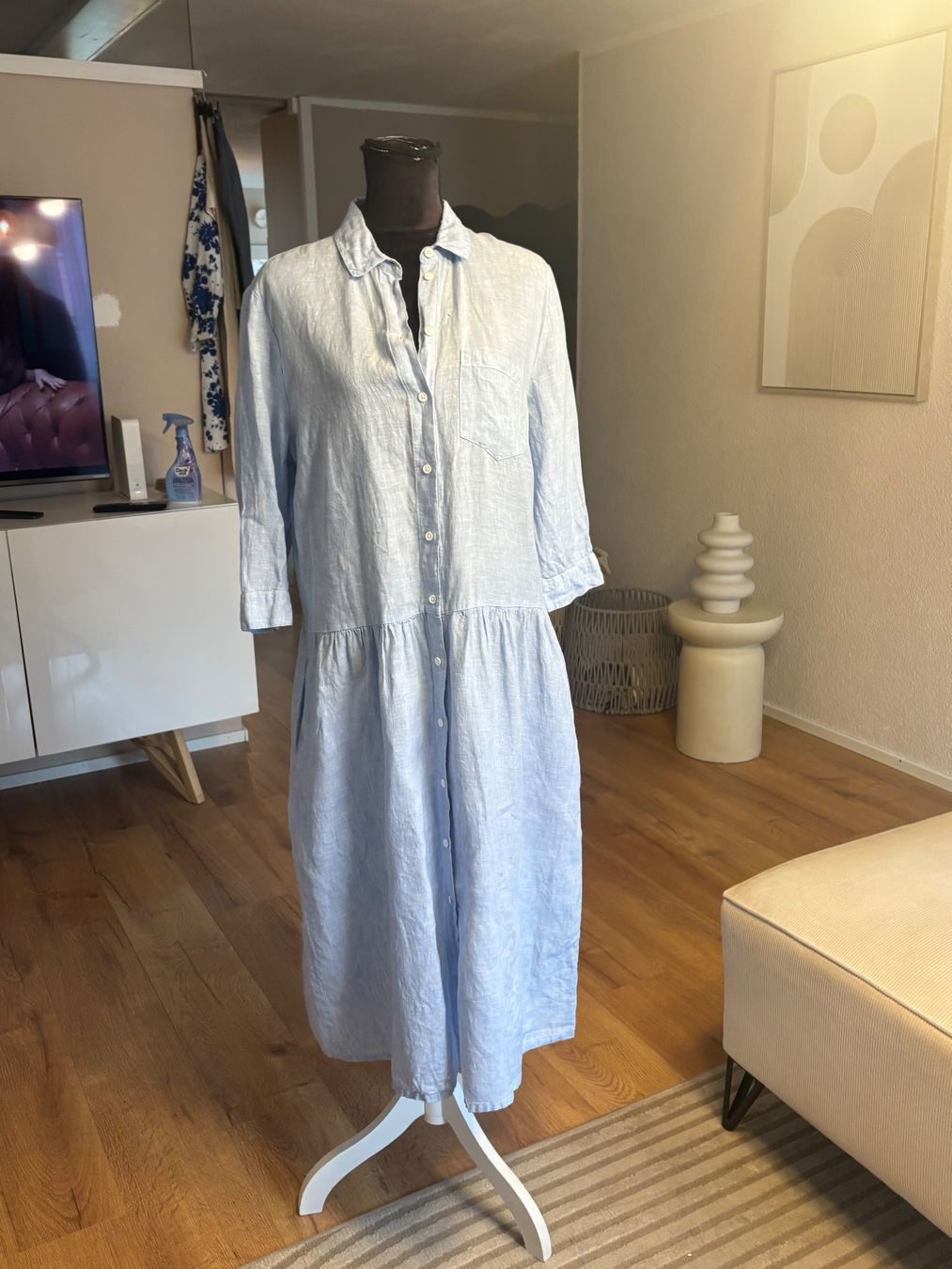 Vestiti: Charles Robertson Dress 100% Leinen – Usato da St. Margrethen SG venduto da dijanaO 5