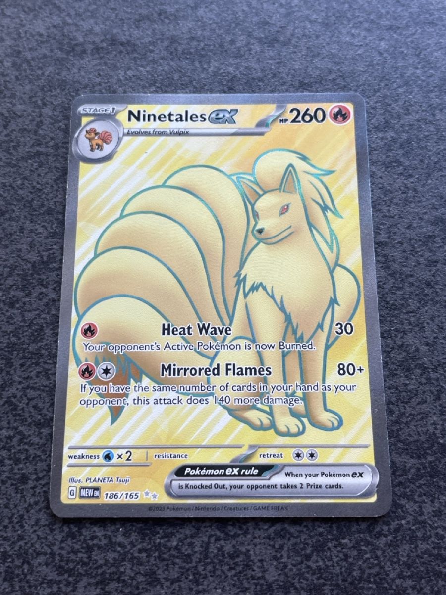 Pokémon Carte collezionabili: Pokémon Ninetales EX – Nuovo e nell'imballaggio originale da Zug venduto da Haegito 2