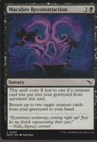 TCG Magic The Gathering MTG UK MKM 093 Macabre Reconstructio