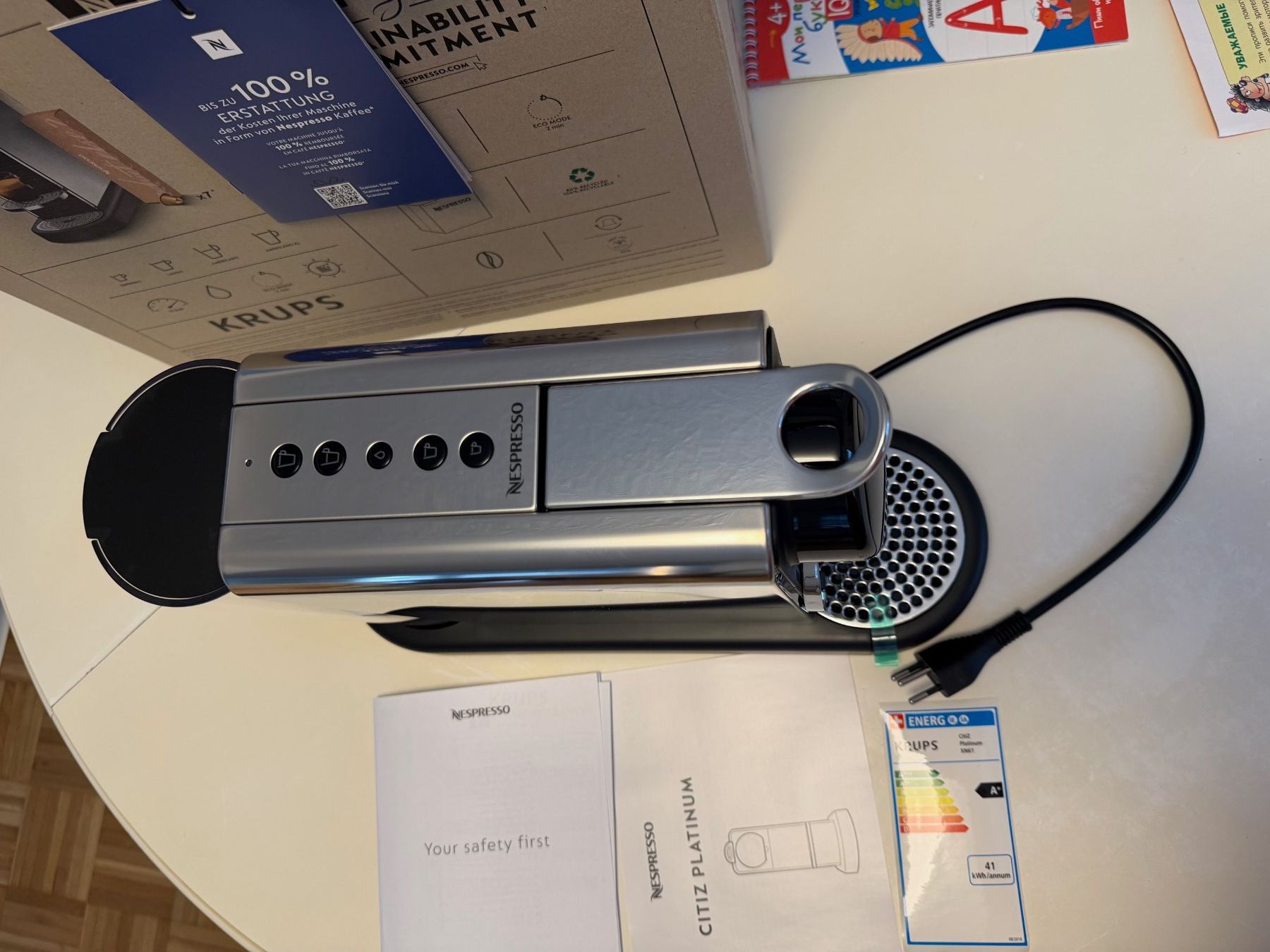 De'Longhi Macchine per caffè & Macchine per espresso: De LonghiCitiZ Platinum neu – Nuovo e nell'imballaggio originale da Zumikon venduto da natalia6211 2