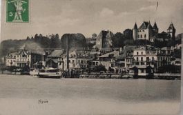 NYON - Bateau à vapeur - 1910