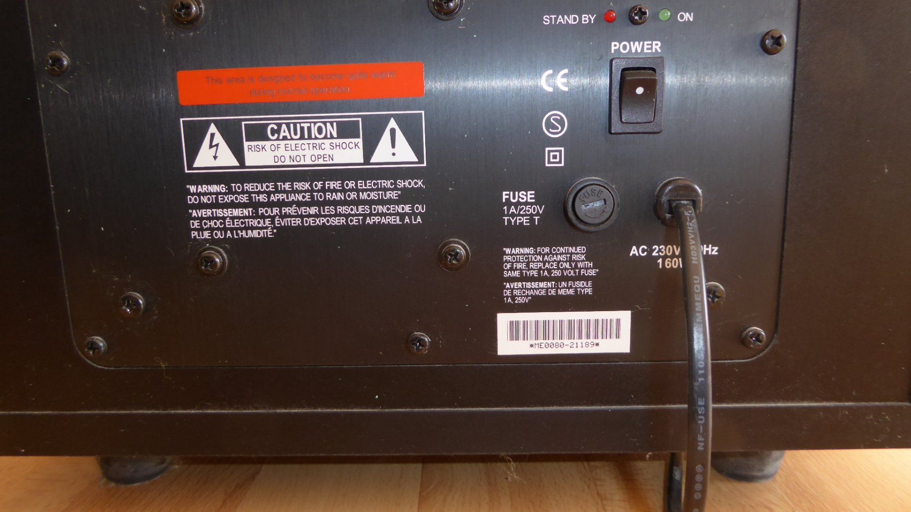JBL Casse acustiche: Subwoofer - JBL Sub1 25 Simply Cinema – Usato da Aeugst am Albis venduto da Drayprescot 2