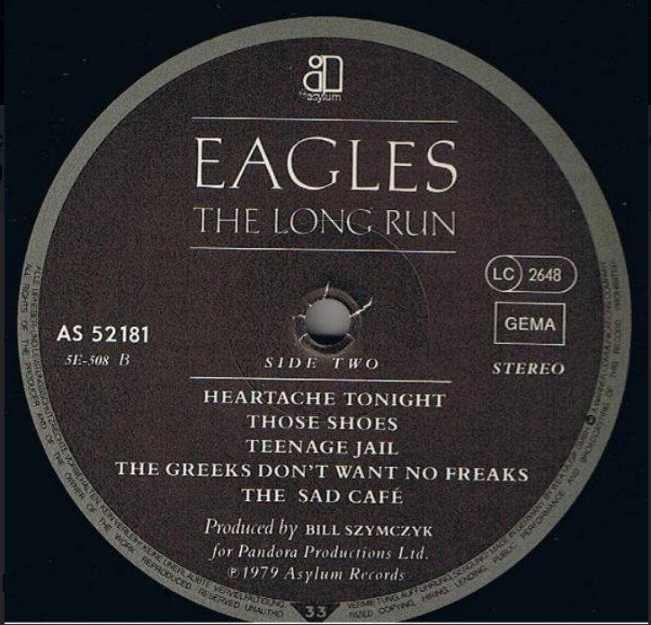 Dischi in vinile: Eagles – The Long Run / LP / Gatefold / 1979 – Usato da Zürich venduto da LustForLive 4
