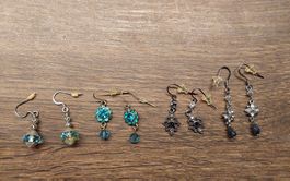 4 Paar Ohrschmuck