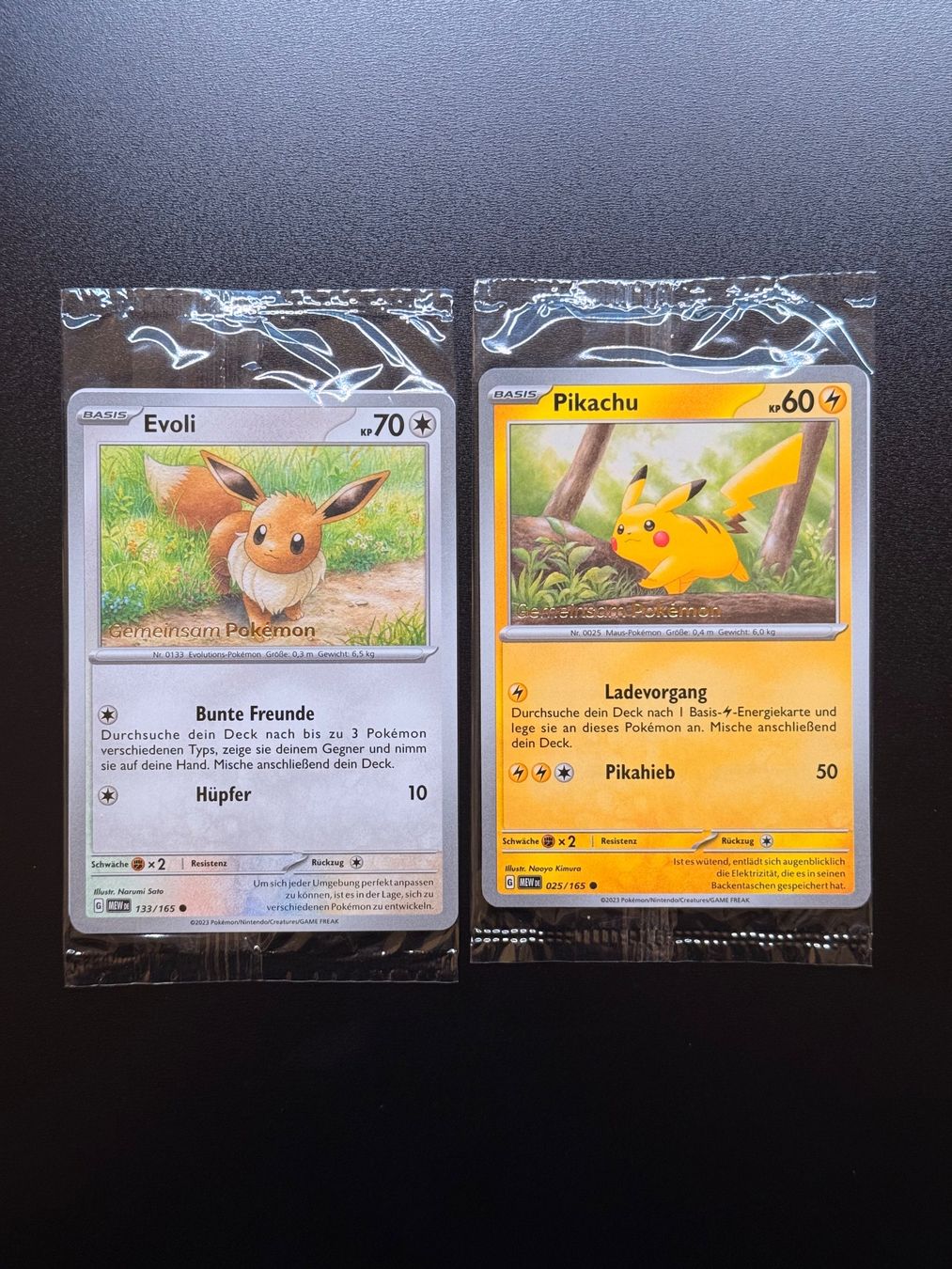 Pokémon Carte collezionabili: Pikachu & Evoli 151 Promo Gemeinsam Pokemon Stamp Pokepost – Usato da Kloten venduto da Nalhza