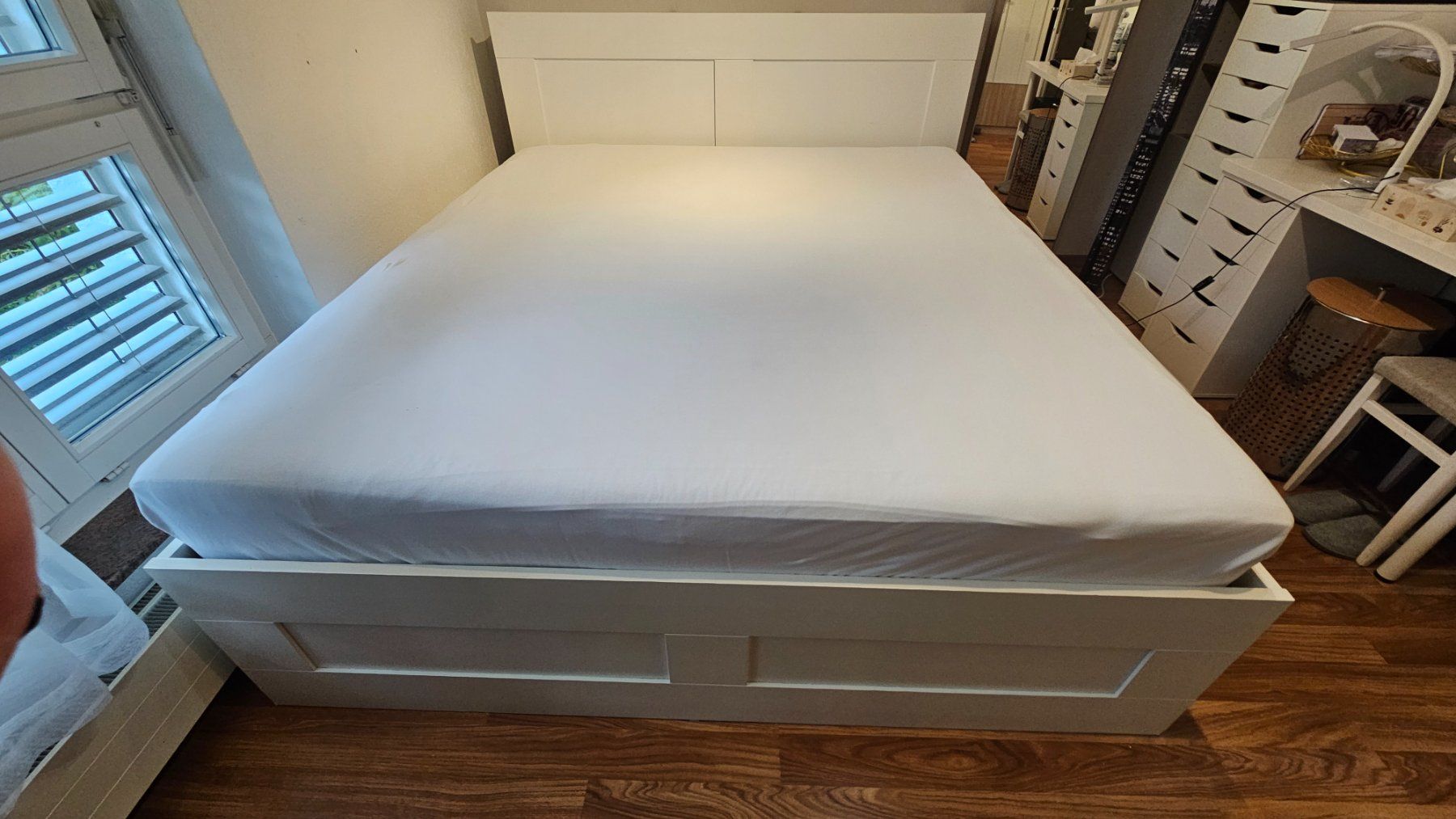 Ikea Betten: Ikea Brimnes Kingsize Bett – Gebraucht aus Küssnacht am Rigi von delanyc 2