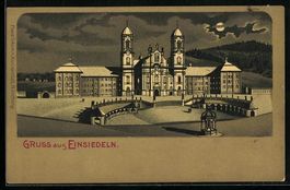 Mondschein-Lithographie Einsiedeln, Blic