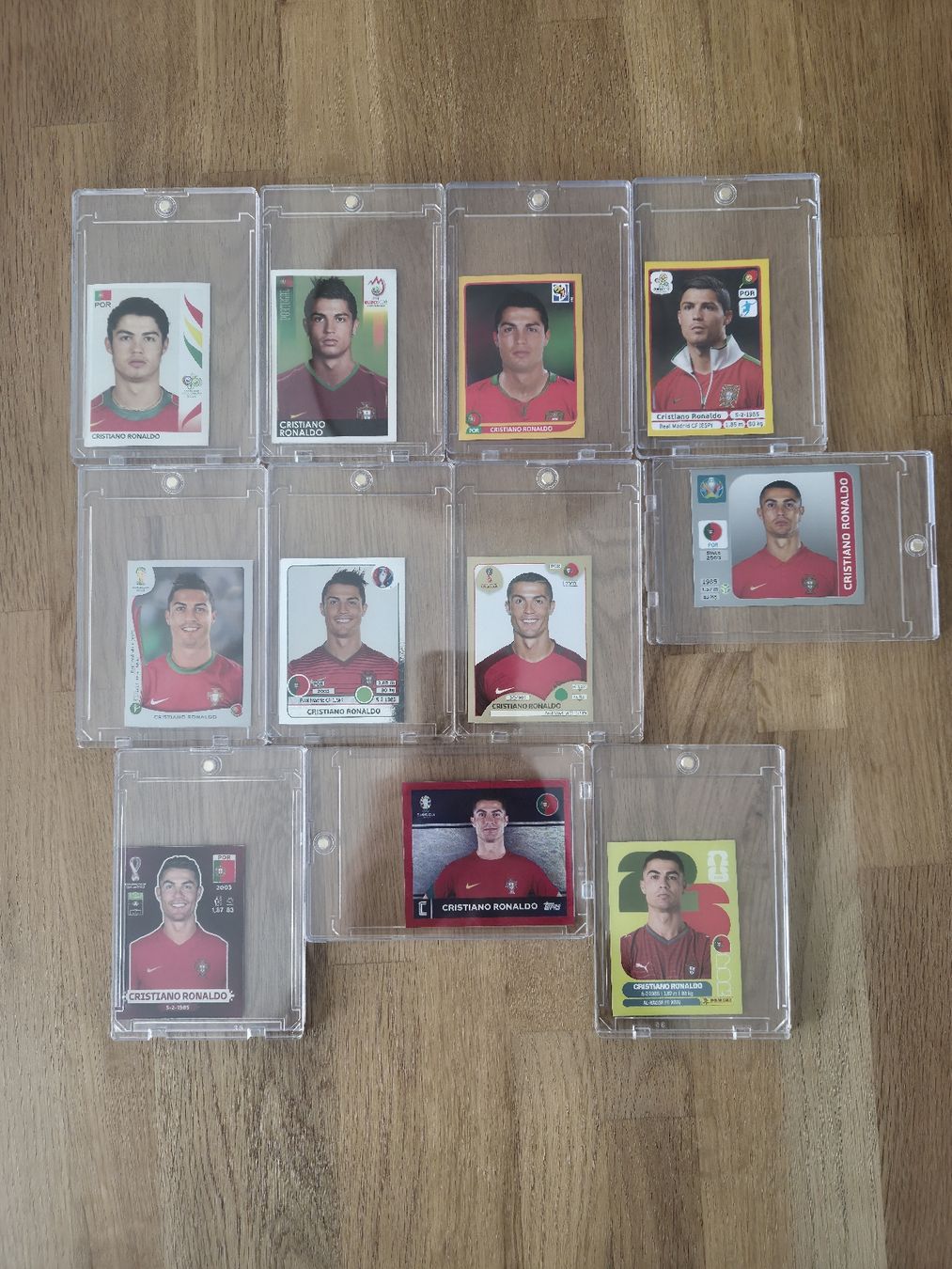 Panini Carte collezionabili: Ronaldo Panini Set SWISS EDITION – Nuovo (secondo la descrizione) da Wald ZH venduto da mnml_18