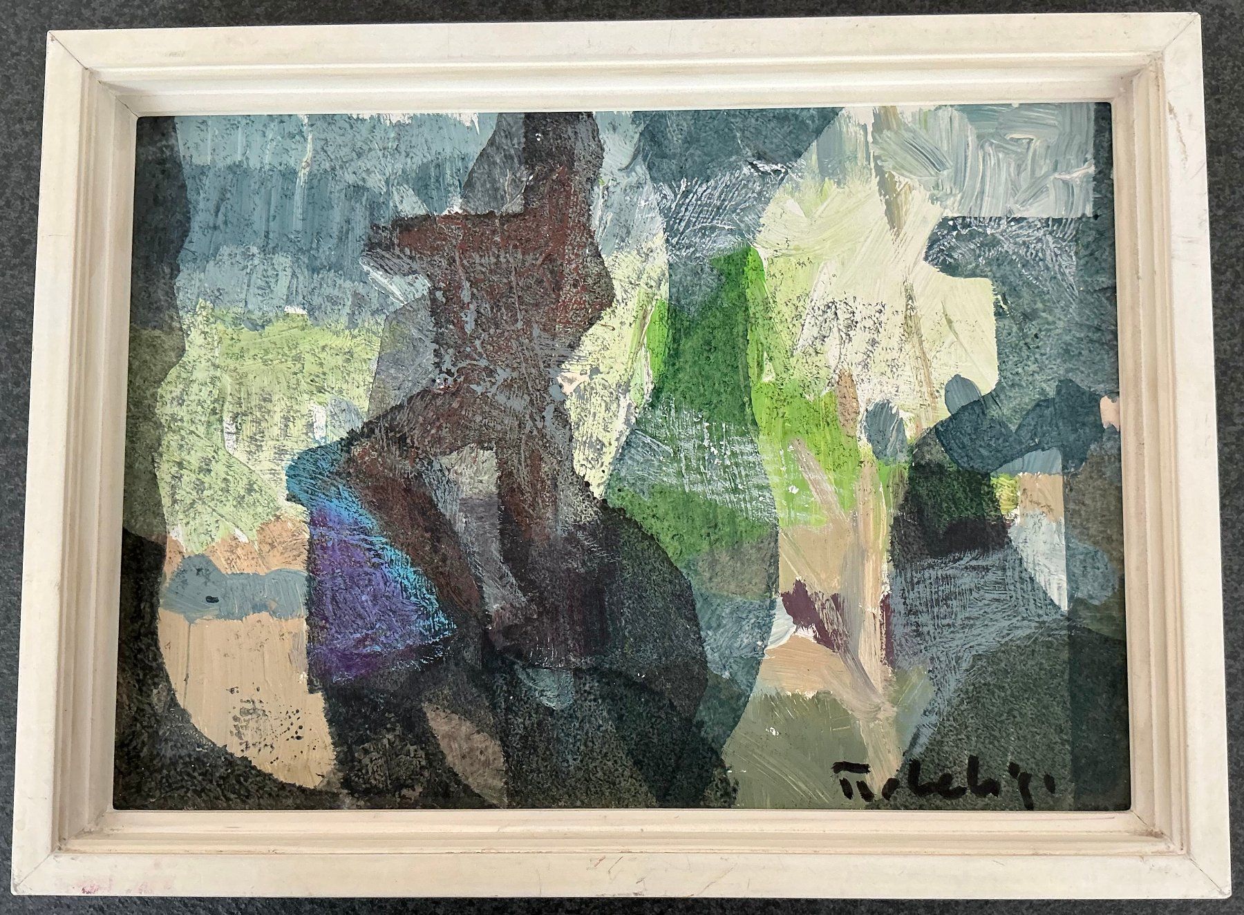 Gemälde: Original von Lajos Tschelgi – Gebraucht aus Zürich von tan_go