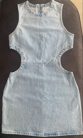 Jeanskleid Pull&Bear M mit Cutout