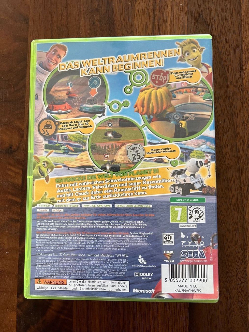 Giochi: Planet 51 Das Spiel Xbox 360 – Usato da Dübendorf venduto da CellarSeller 1