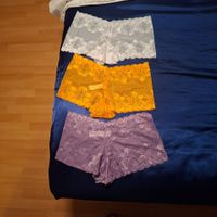 3 Schönes Panty Höschen gr L NEU
