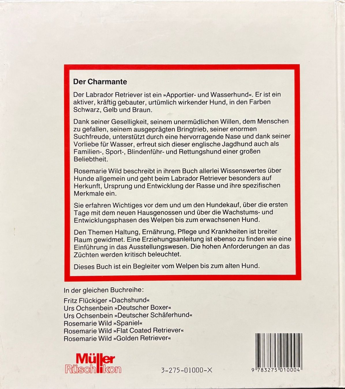 Libri: Labrador-Retriever – Nuovo (secondo la descrizione) da Sarnen venduto da Livres 1