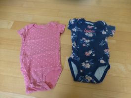 Carter's, 2 x Baby-Body kurzarm