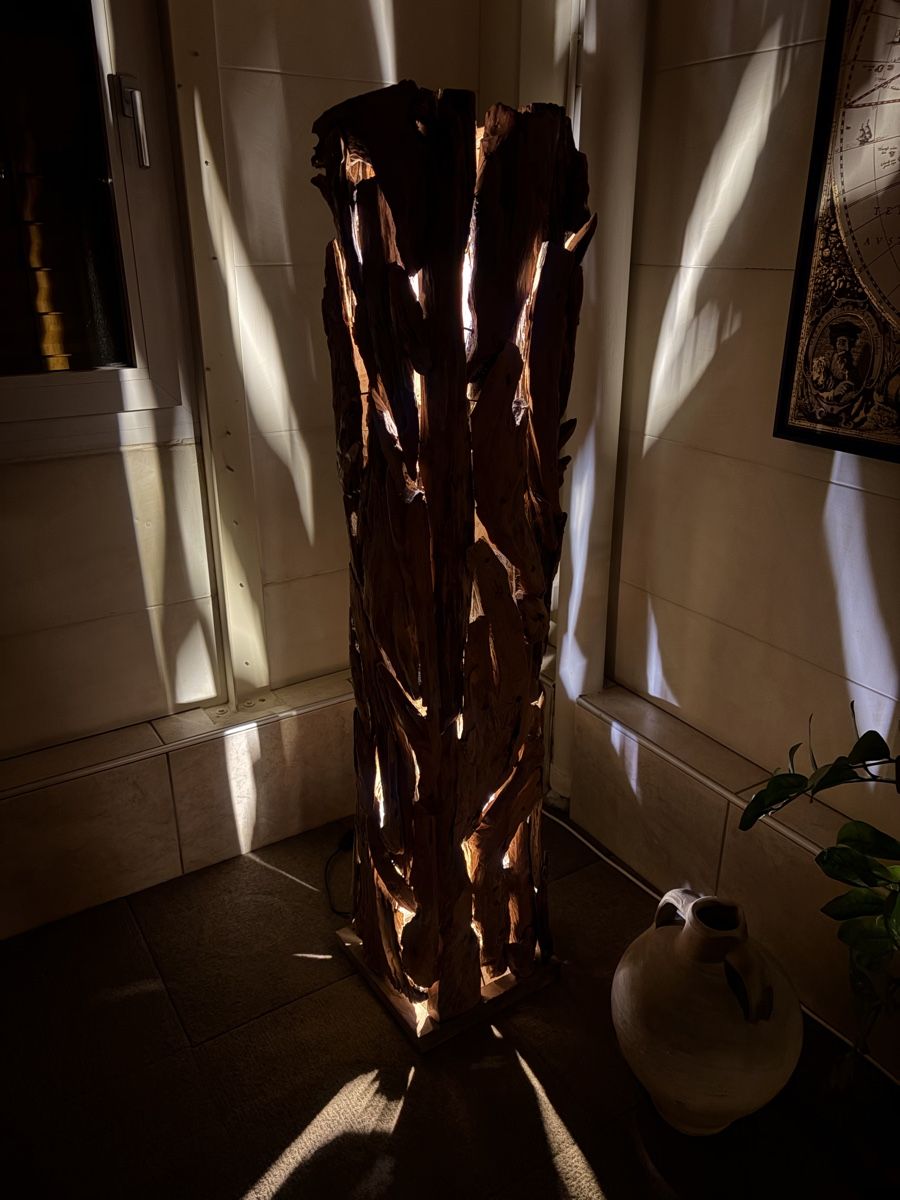 Lampes: Massiv-Teakholzlampen Unikate – Neuf (Voir description) à Buchrain par bbrules1886 7
