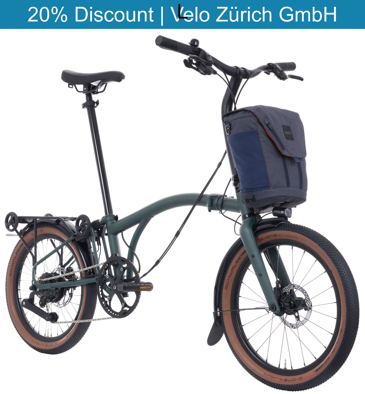 Velos: Faltvelo Brompton G Line Electric – Neu (gemäss Beschreibung) aus Zürich von Faltvelos