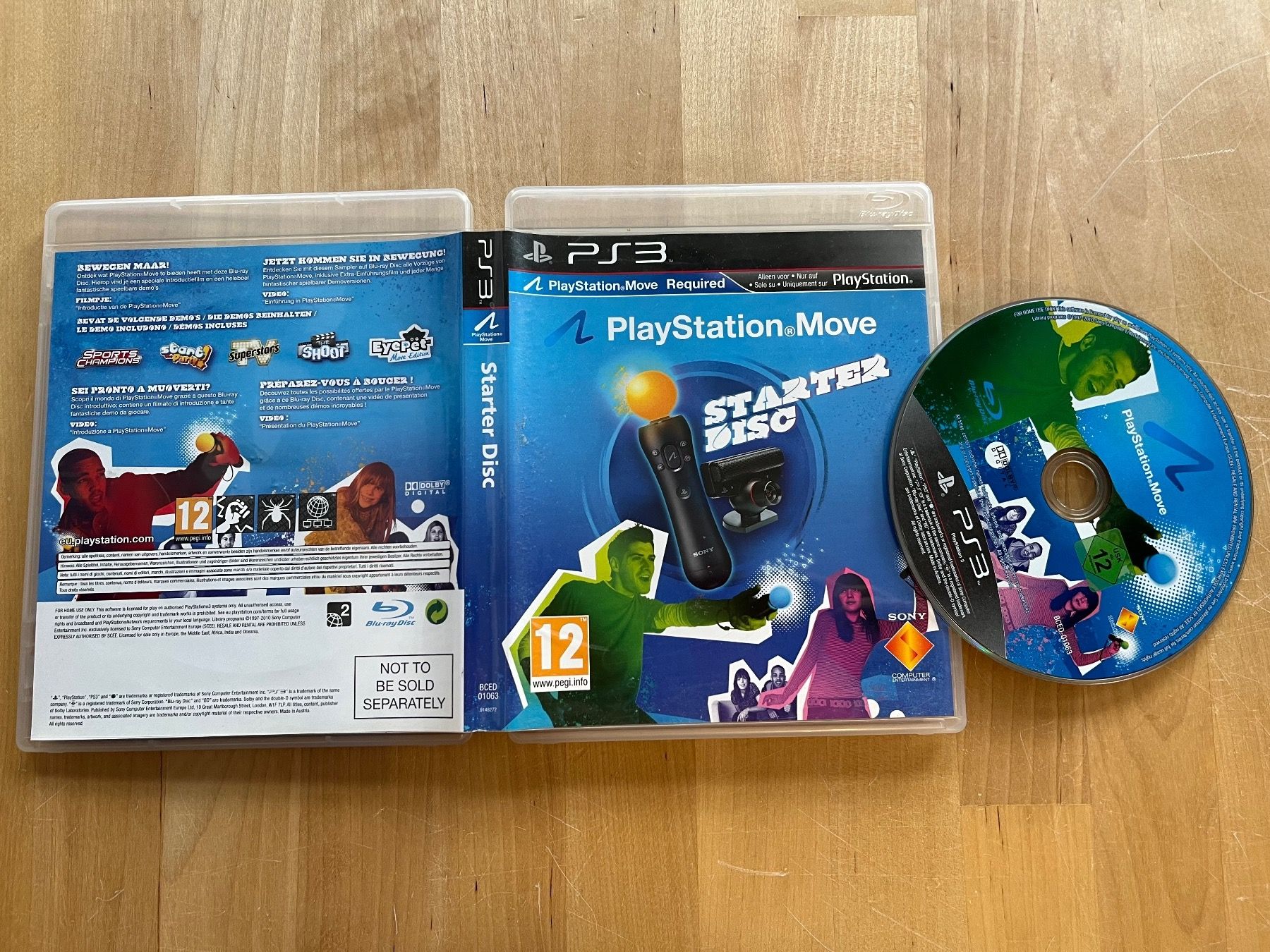 Sony Console: Playstation Move Starter Disc (CIB) – Usato da Frenkendorf venduto da gelbeZinnie