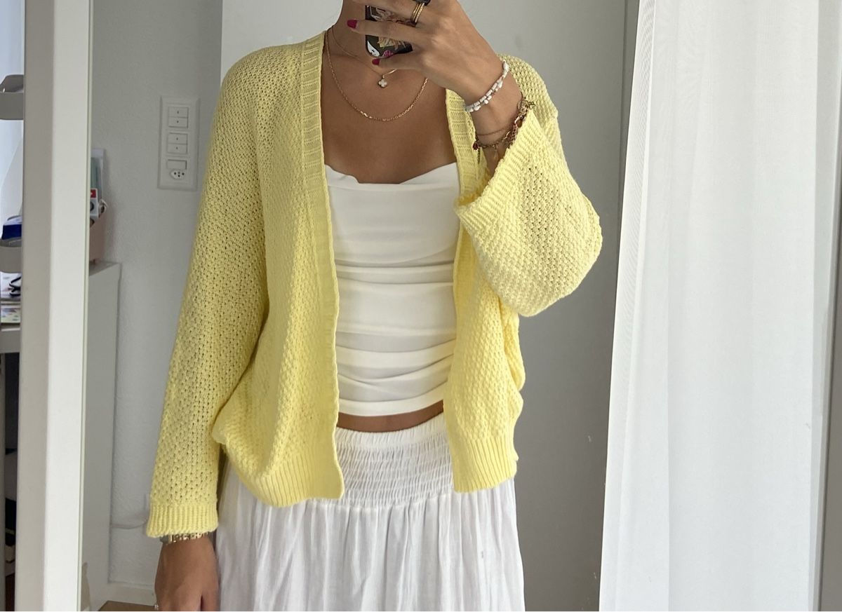 Giacche: Gelber Cardigan – Nuovo (secondo la descrizione) da Thun venduto da moa_jkc7