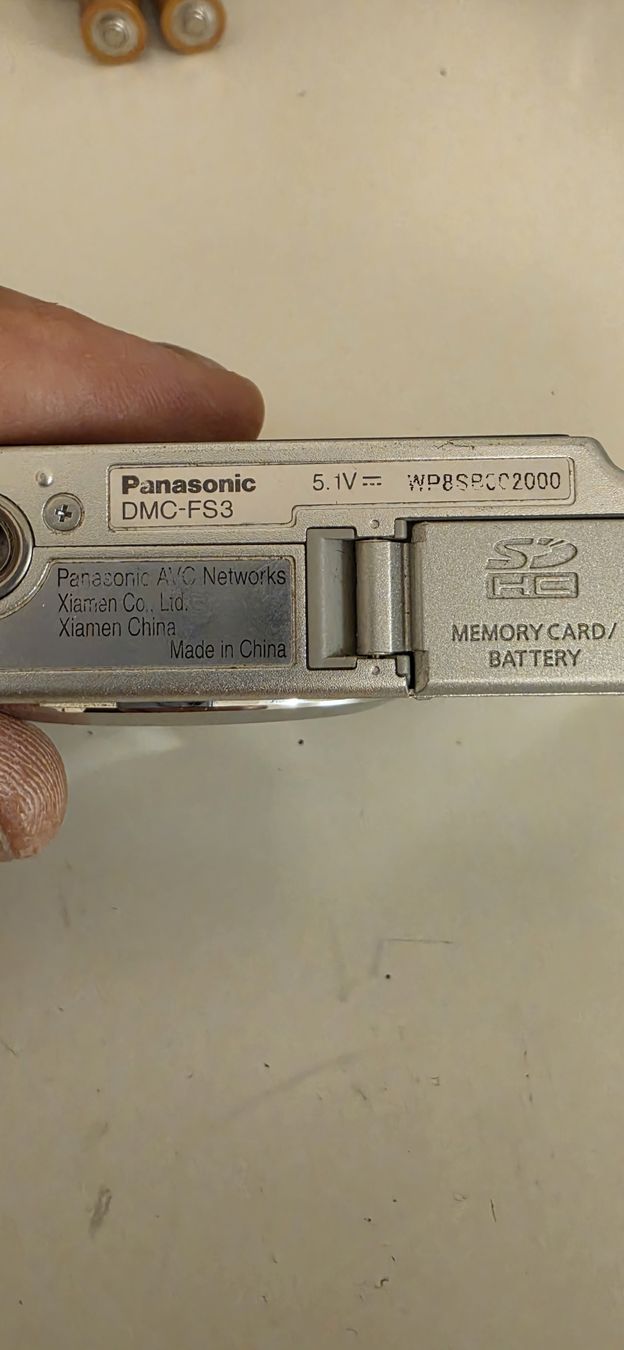 Panasonic Fotocamera: Panasonic DMC FS3 – Difettoso da Lyss venduto da ram76 2
