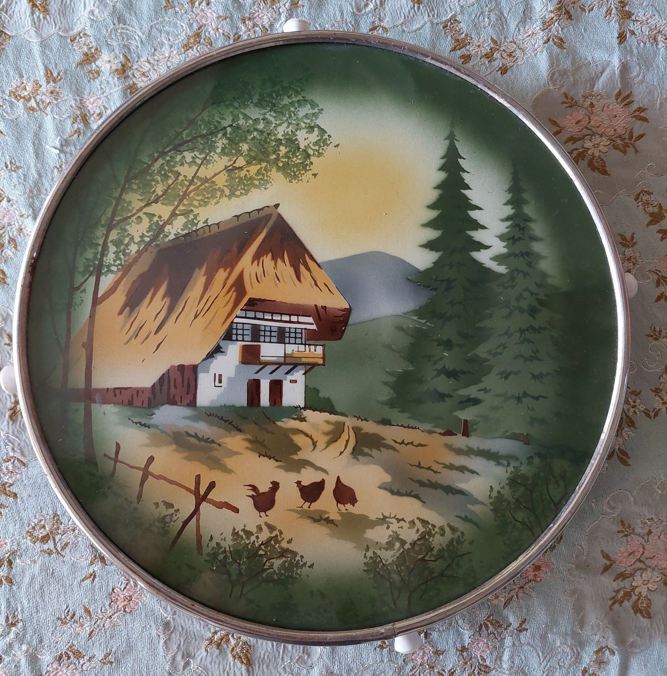 Servierplatten: Tortenkarussel um 1945/1950 – Gebraucht aus Siblingen von rantiques