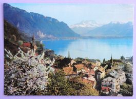 Printemps à Montreux et Dents du Midi