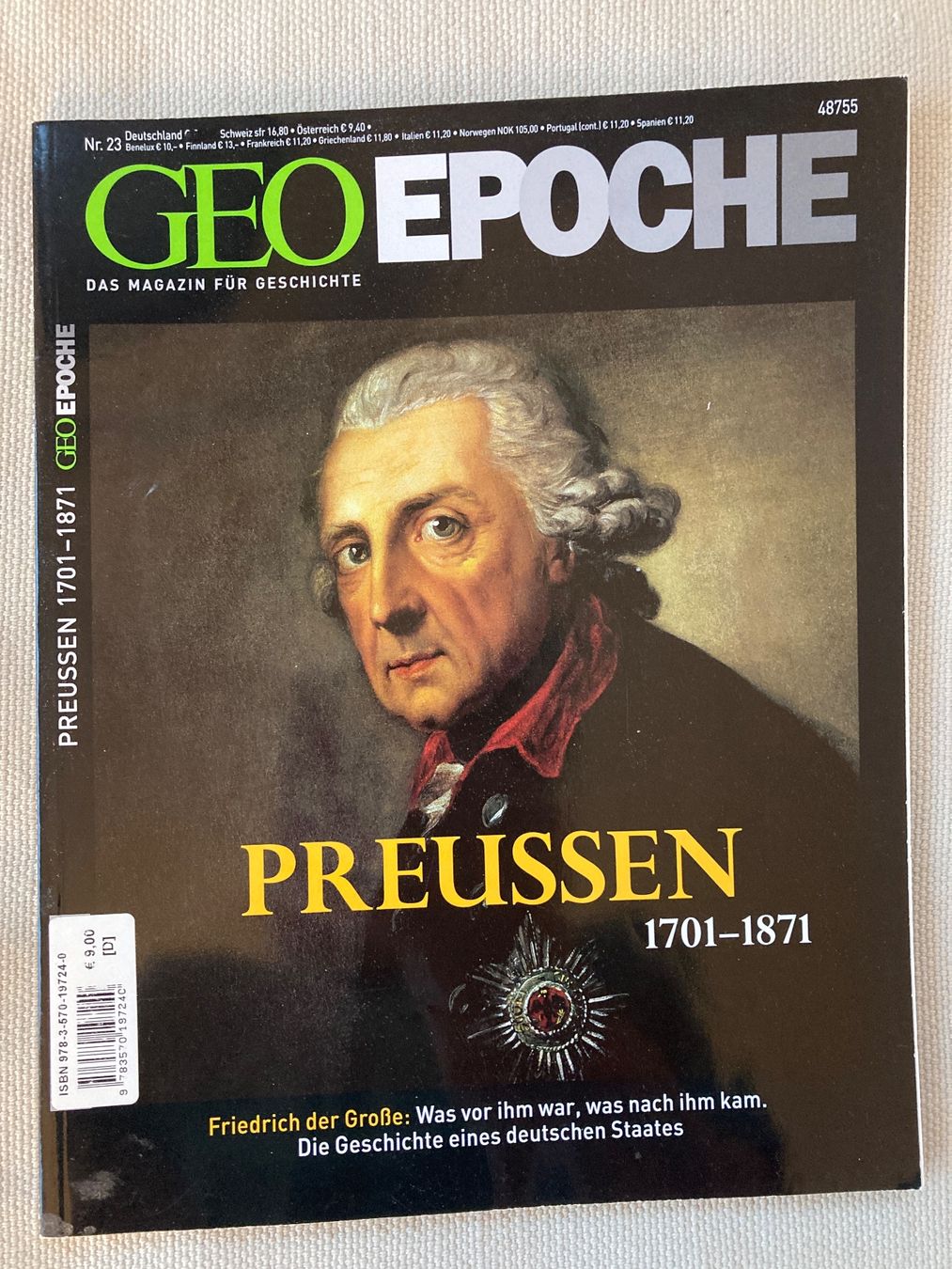 Riviste & Magazine: Geo Epoche, Preussen, Friedrich der Grosse – Usato da Baden venduto da Yoyo1
