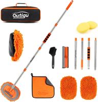 Autowaschmopp 157cm Mikrofaser Set 3in1