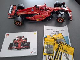 LEGO Ferrari SF-24 F1 Car (aufgebaut) inkl. LED Light Set
