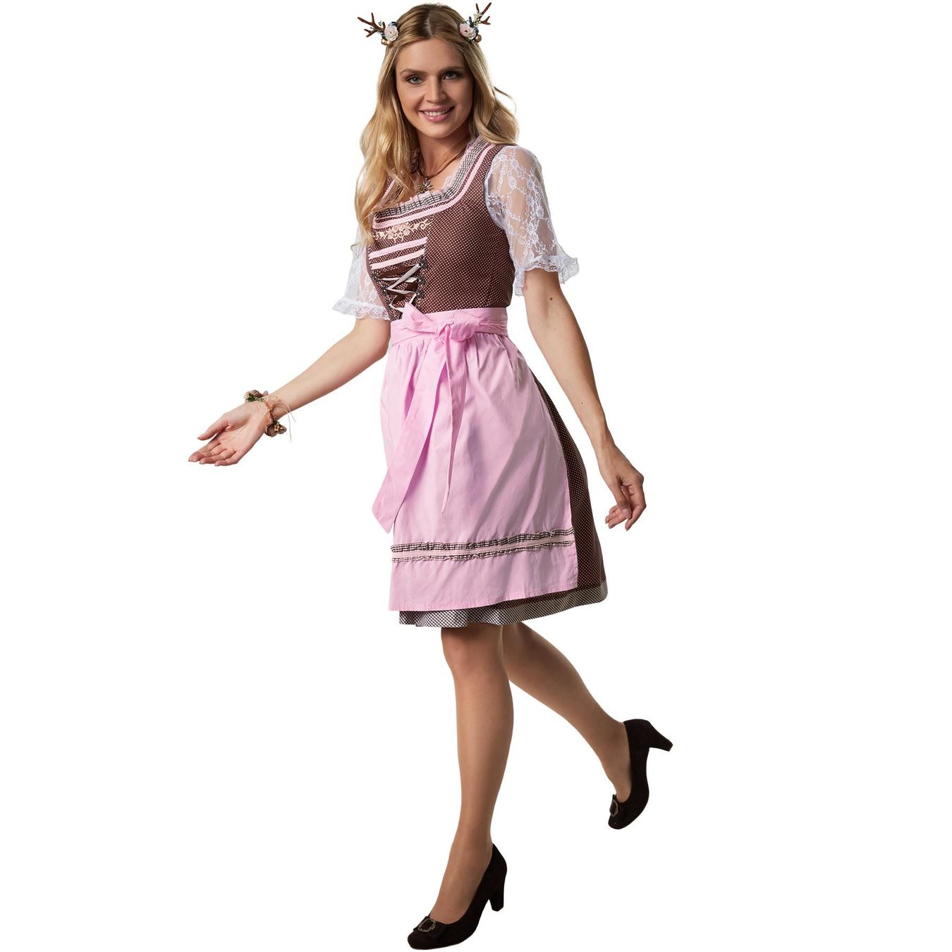 Costumi: Frauenkostüm Mini-Dirndl Altötting - M – Nuovo (secondo la descrizione) da Murten venduto da Roland.Kemmer.AG 2
