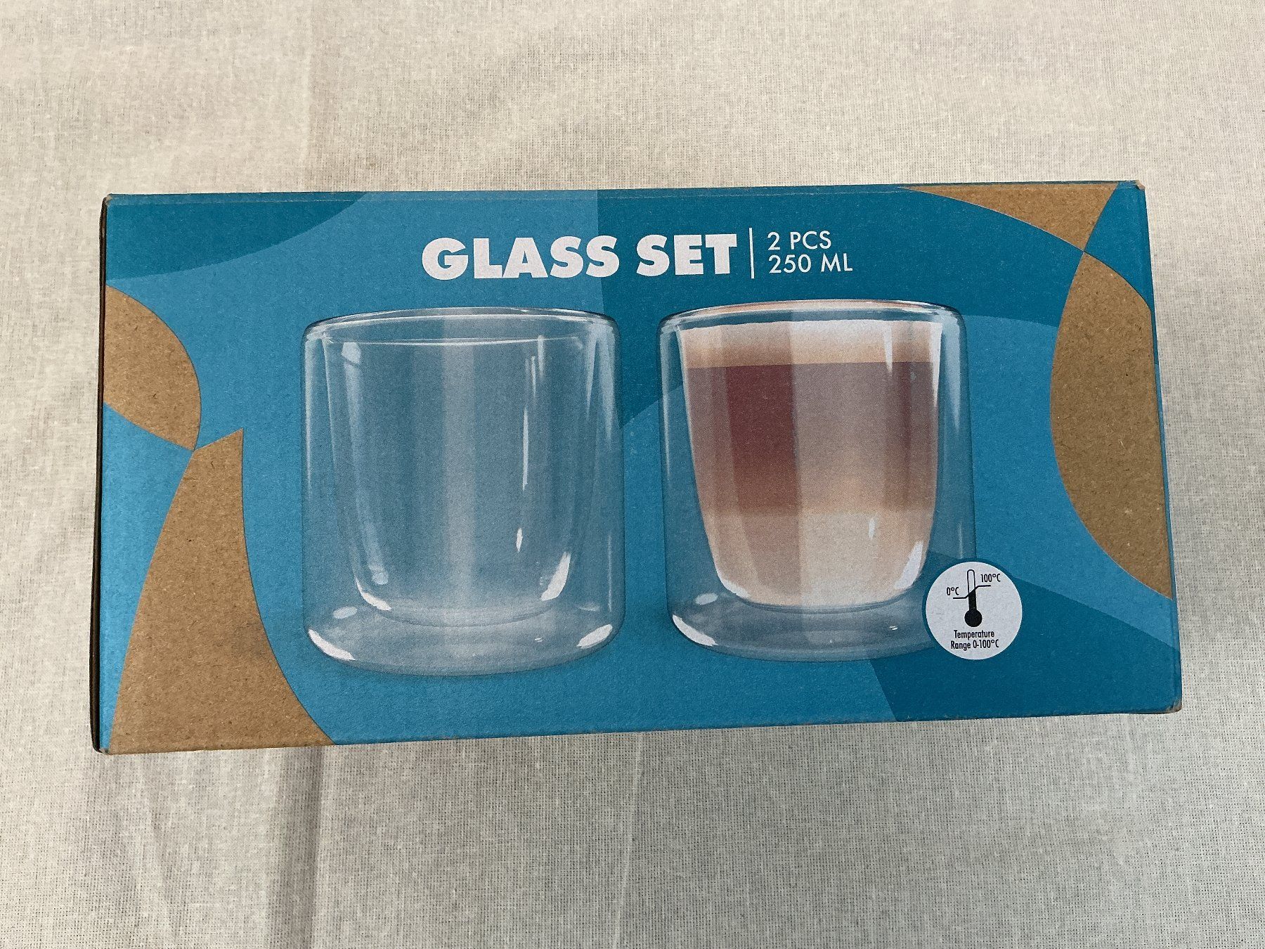 Bicchieri: GLASS SET Doppelwandgläser 2 Stück – Nuovo (secondo la descrizione) da Richterswil venduto da Restwert_Richterswil 4