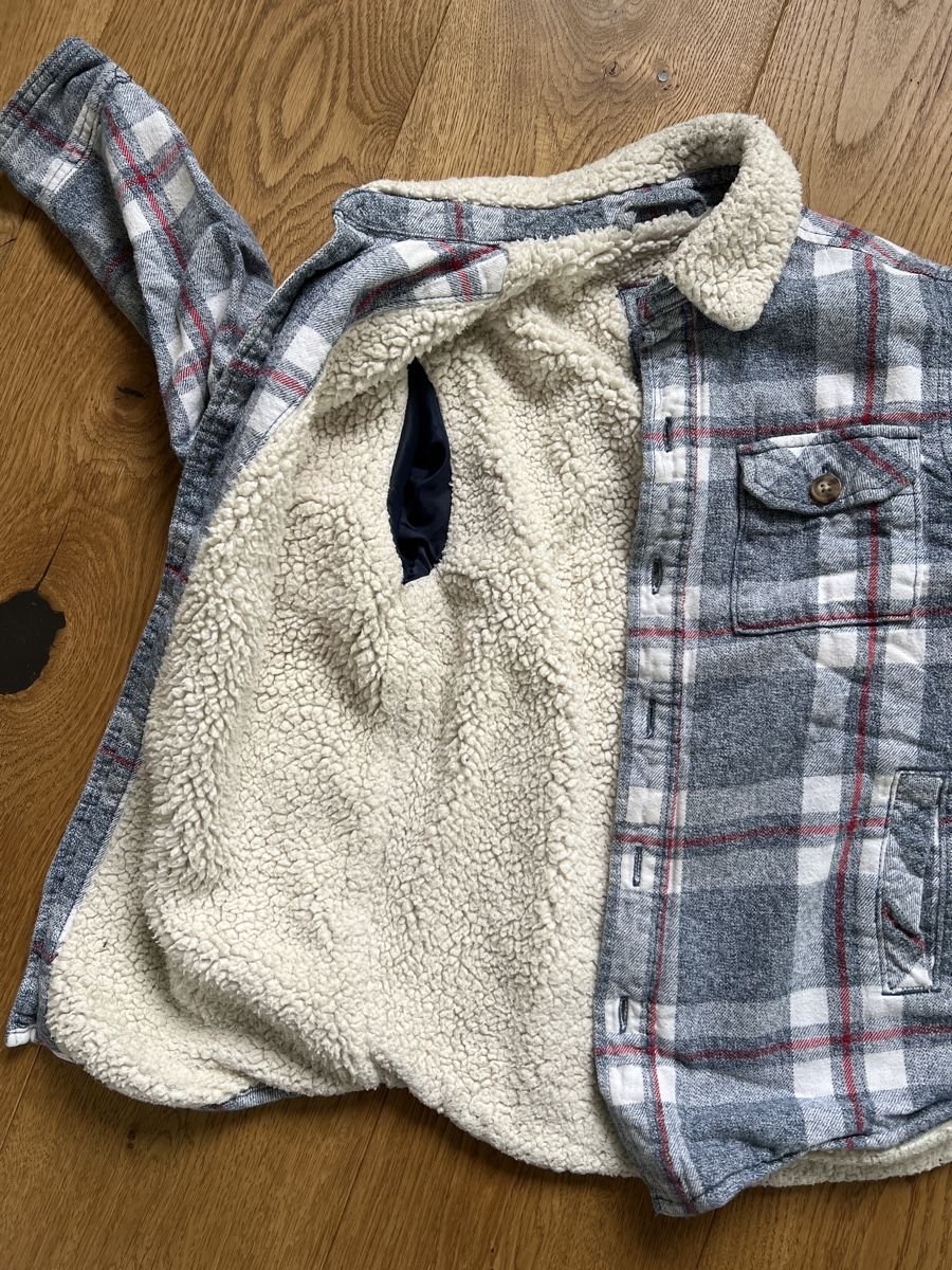 Gap Hemden, T-Shirts & Polos: Gap Kids Hemd Jacke Gr. 120 Teddyfutter Karo – Gebraucht aus Aeugst am Albis von Bsaeub 4