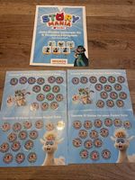 4 volle Sammelkarten Migros Story Mania