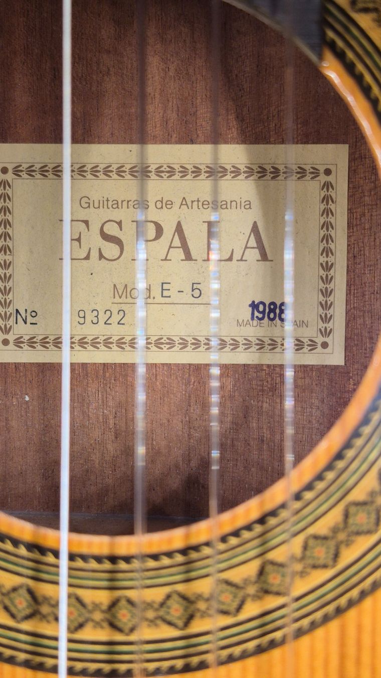 Strumenti musicali: Akustik Gitarre Espala E-5 – Usato da Winterthur venduto da NorrSydGuitars 9