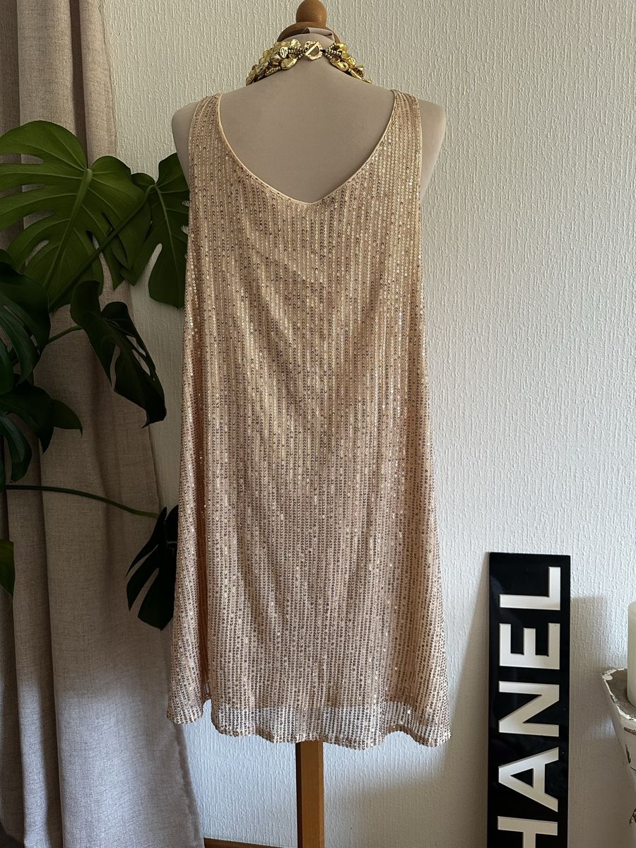 Vestiti: Robe paillettes champagne taille L  – Nuovo (secondo la descrizione) da Châtelaine venduto da Alexandra.jankowski 3