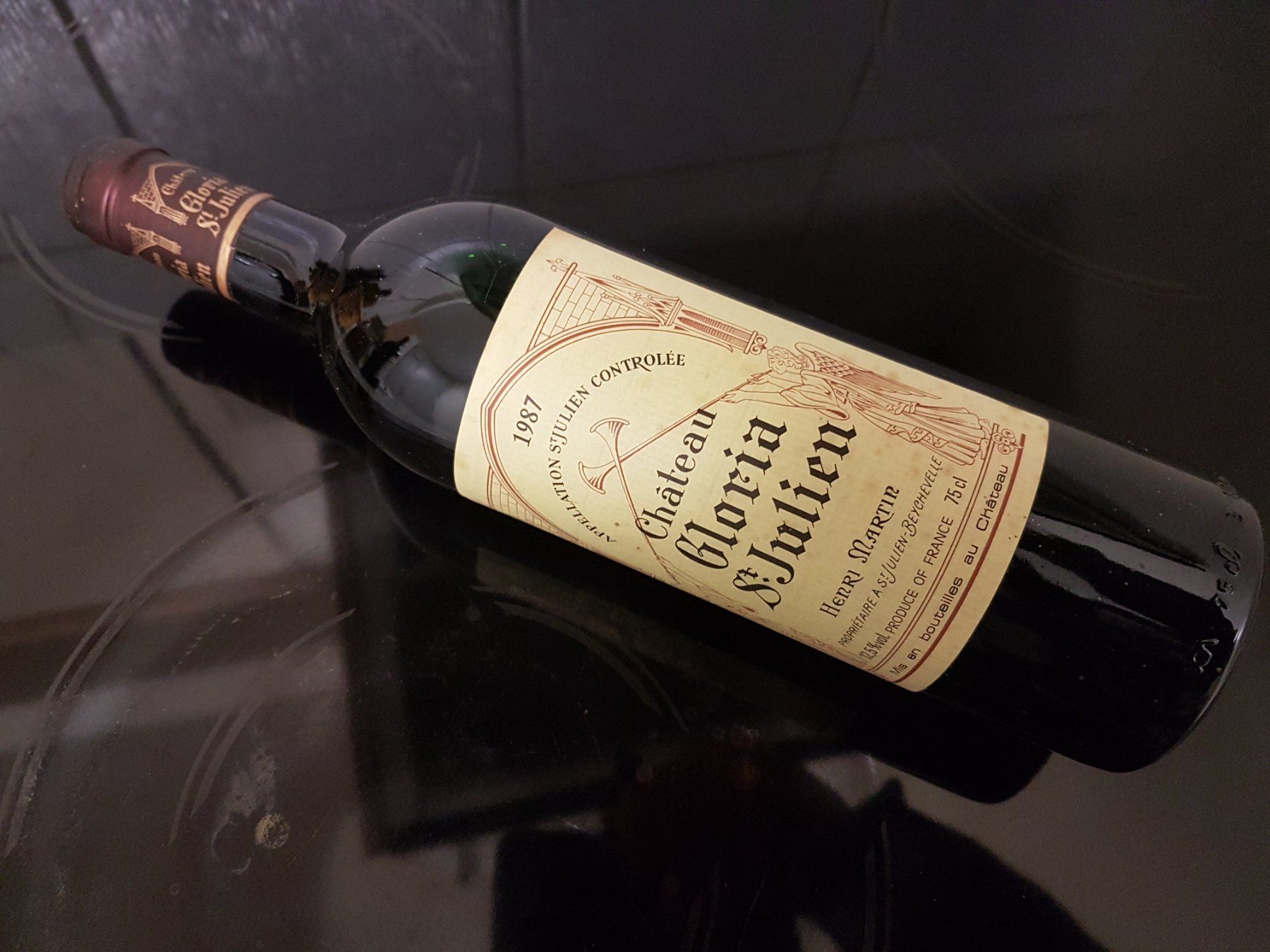 Wein: Chateau Gloria 1987 – Neu (gemäss Beschreibung) aus Grenchen von poggione 8