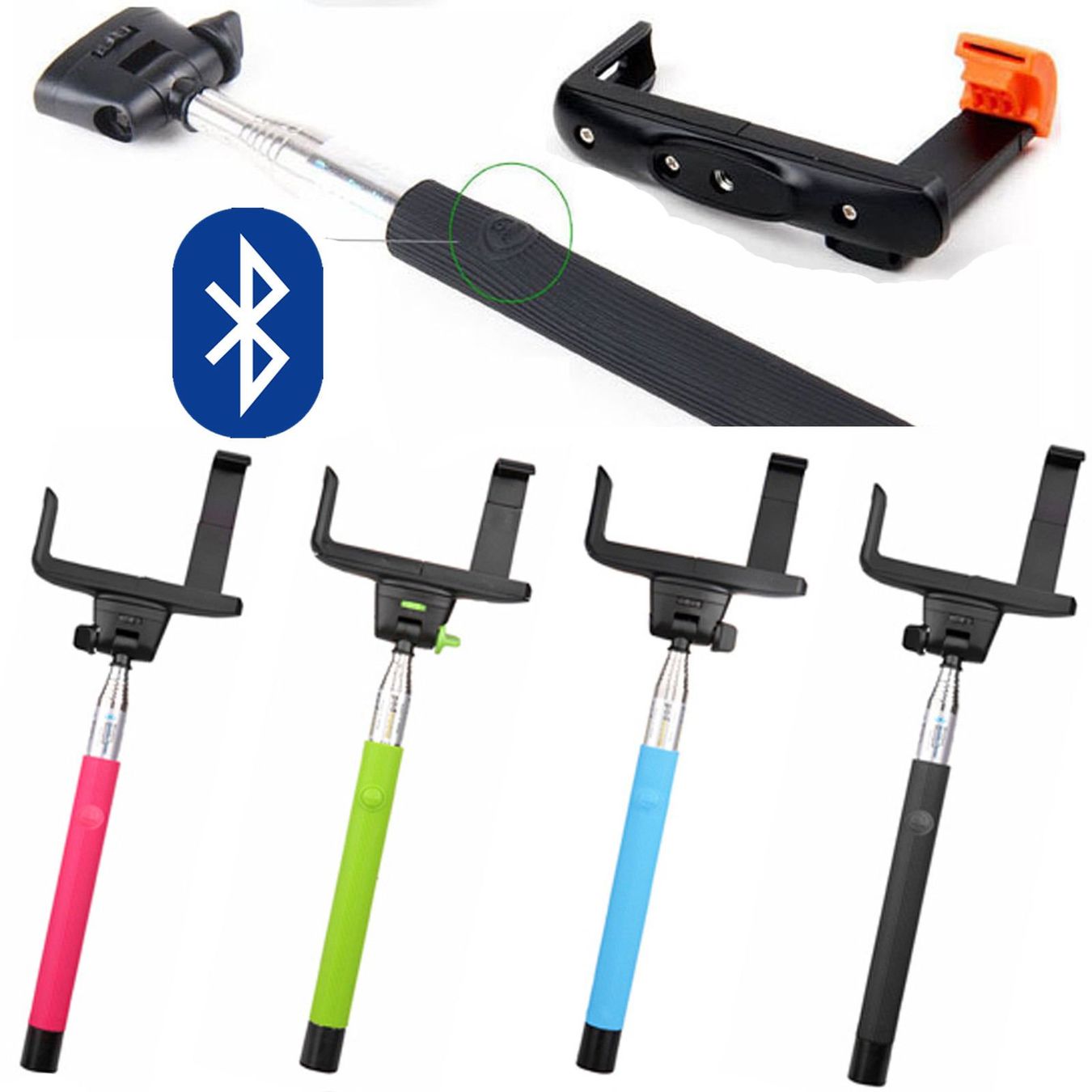 Staffe: Selfiestick für Smartphone mit Bluetooth – Nuovo e nell'imballaggio originale da Ermatingen venduto da rik4rdo 1