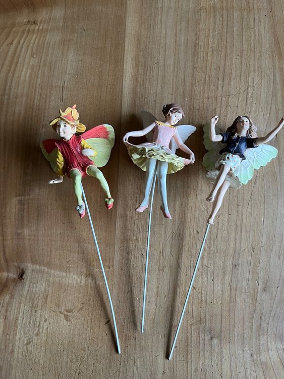 Gatuida Feen Figuren Set 4-teilig | Mini Feen Ornamente Für Garten & Zuhause | Märchenhafte Deko