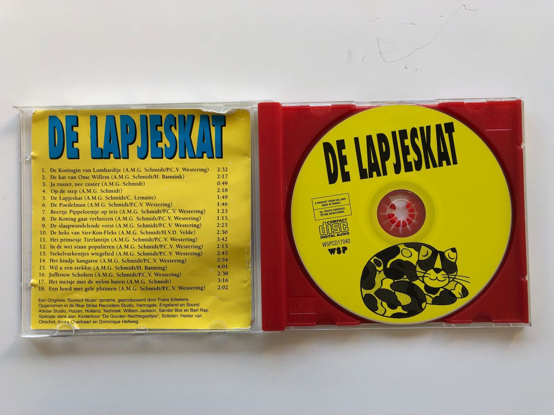 CD: De Lapjeskat. De leukste liedjes van Annie G. Schmidt – Usato da Allschwil venduto da lito4 1
