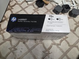 2 mal HP Originaltoner 78A black CE278A Toner Laserjet Pro