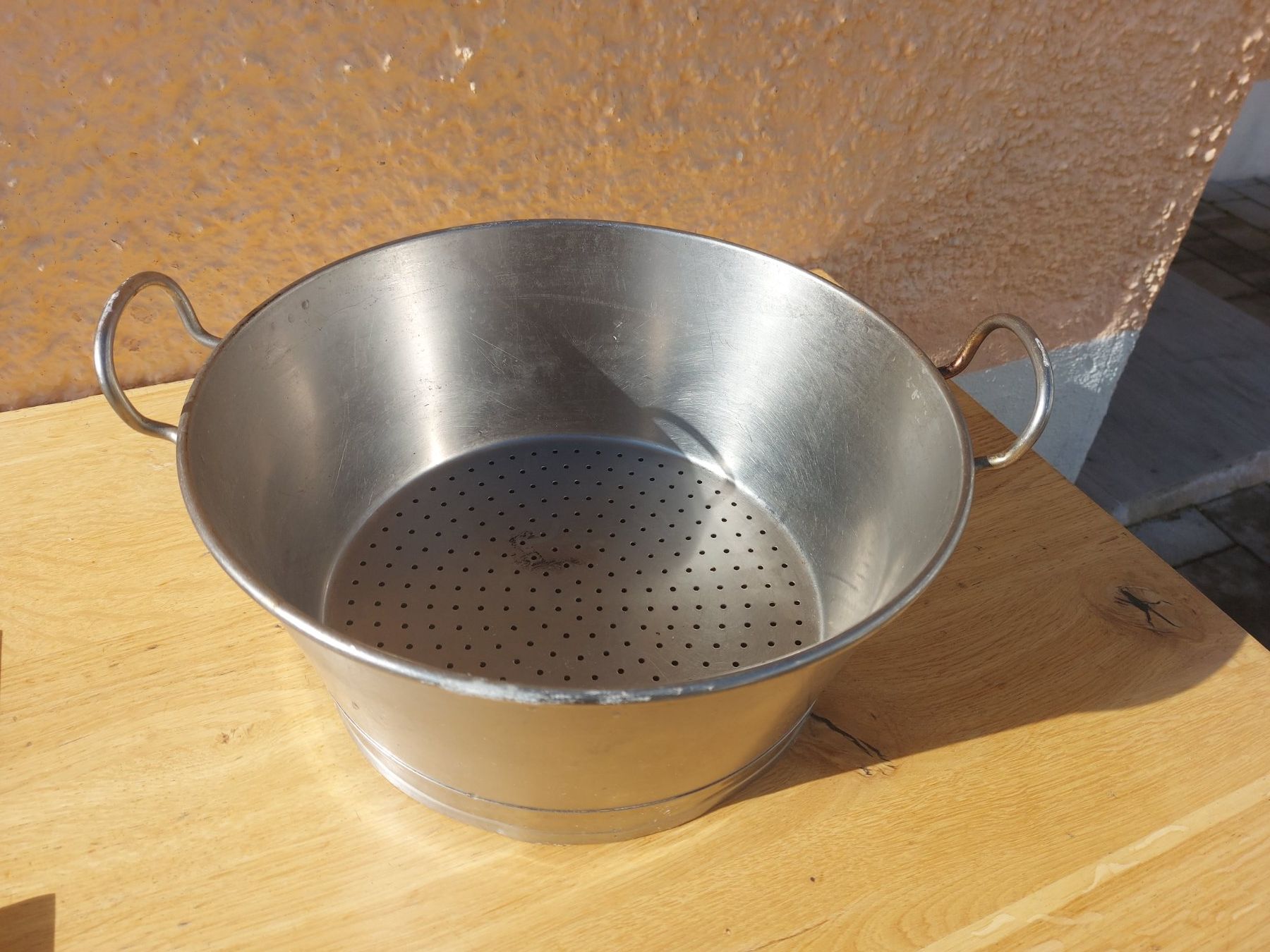 Elettrodomestici da cucina: Chromstahl/Edelstahl Küchensieb 39cm – Usato da Rheinau venduto da profitronic.shop