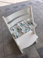 Stokke Tripp Trapp Hochstuhl weiss mit Sitzkissen gebraucht