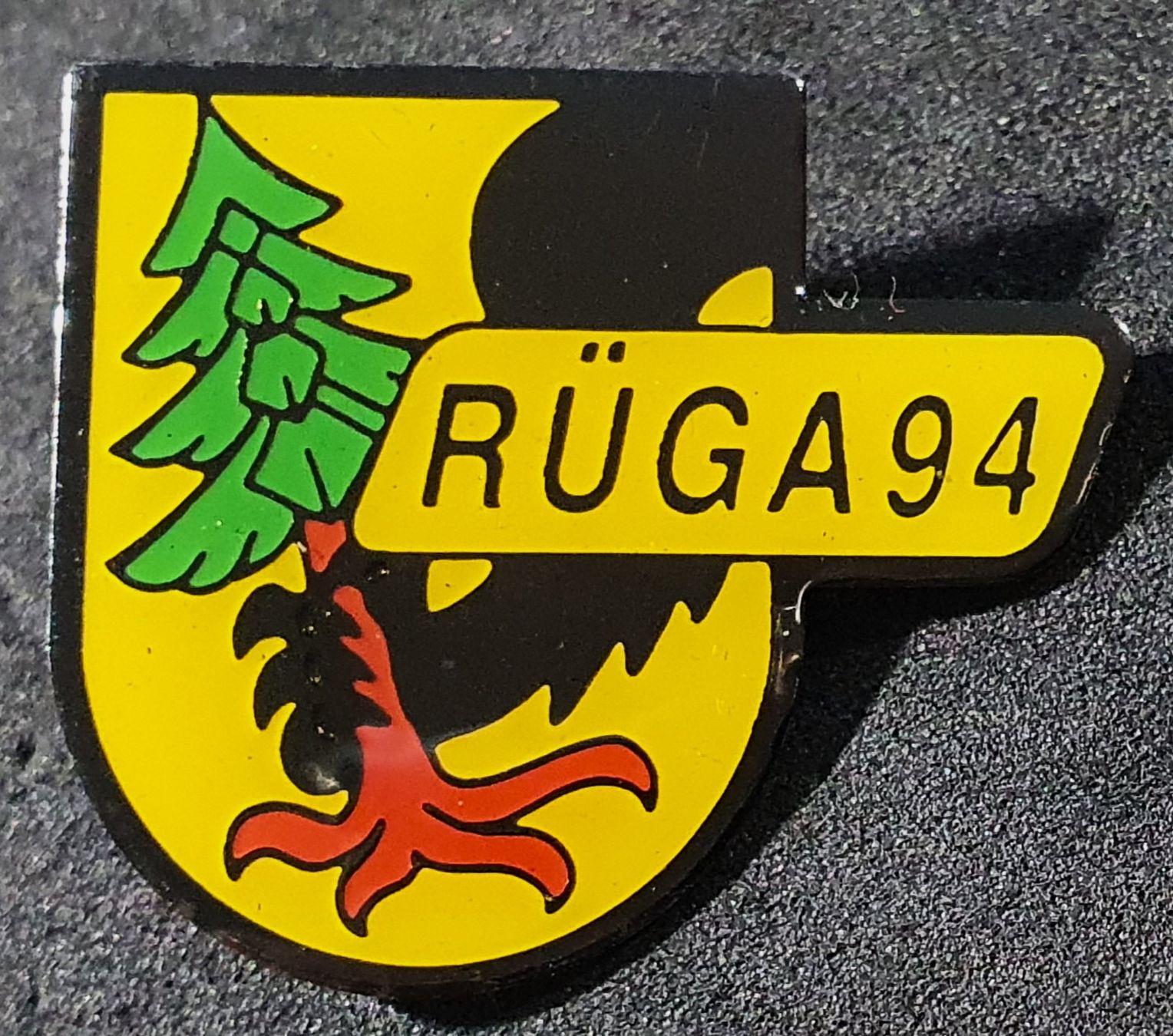 Placchette & Badge: U990 - Pin RÜGA 1994 / Rüschegg – Usato da Reinach BL venduto da Boston-Verkauf 1