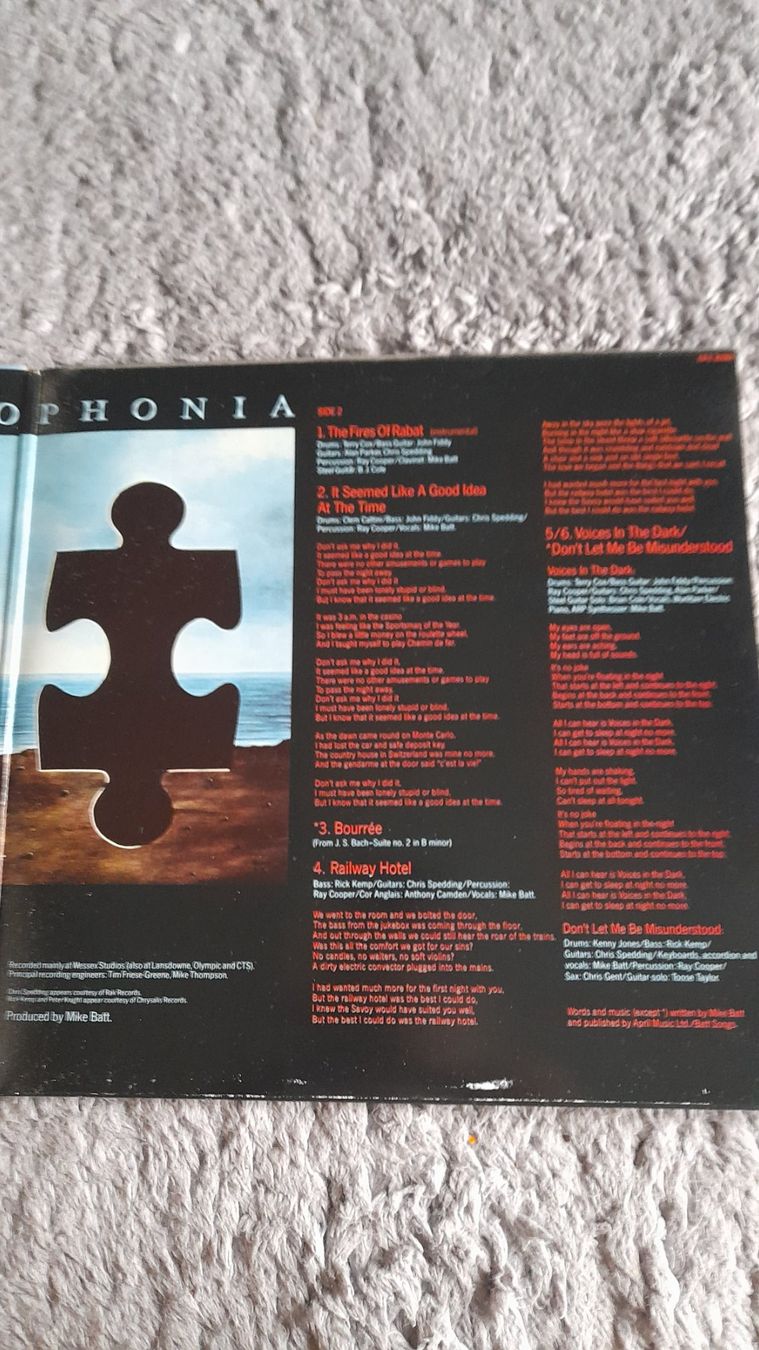Dischi in vinile: MIKE BATT  SCHIZOPHONIA    LP    VINYL – Usato da Wetzikon ZH venduto da Ramones01 3