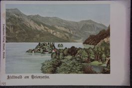 Iseltwald am Brienzersee  -  antike Postkarte