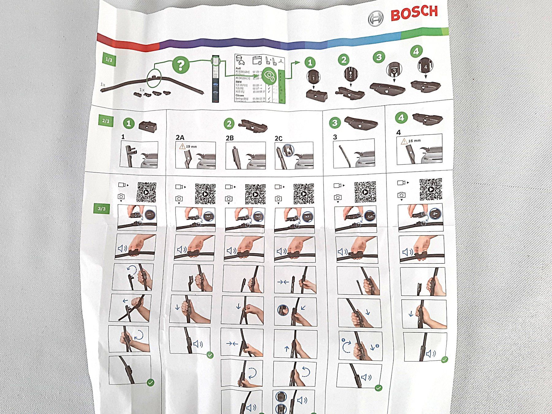 Bosch Toutes les pièces auto: BOSCH Scheibenwischer- Adapter – Neuf (Voir description) à Beinwil am See par Restwert_Beinwil