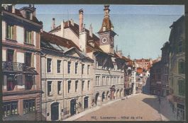 Carte P ( Lausanne / Hôtel de Ville )